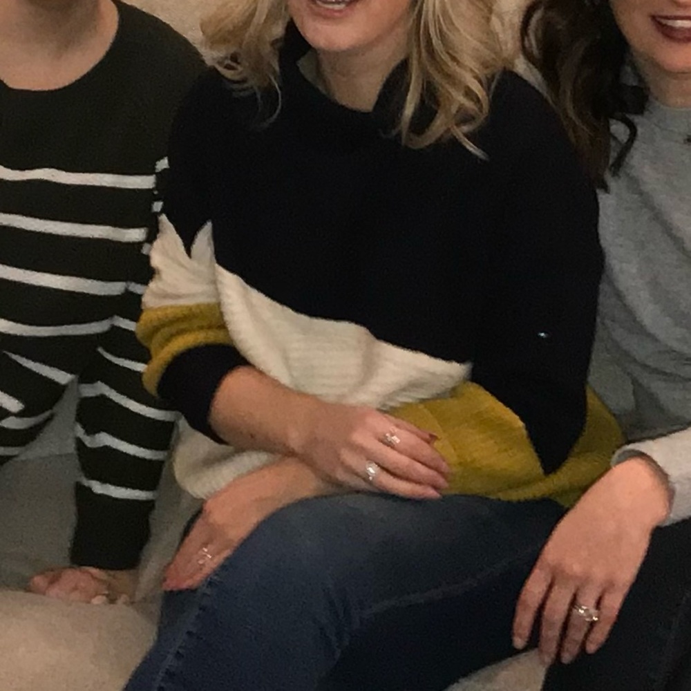 French Connection Color Block Sweater - image 6